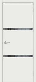 Браво-2.55.П White Matt / Mirox Grey