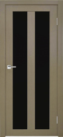 Межкомнатная дверь Z-5 Остекление "Лакобель черное" Тон Неаполь