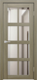 Межкомнатная дверь К-8 Зеркало Тон Неаполь