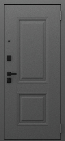 Стальная дверь "Интер" с зеркалом фото 1