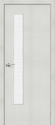 Браво-9 Bianco Veralinga / Wired Glass 12,5 фото 1