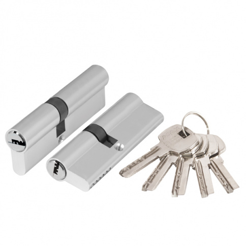 Цилиндровый Ajax (Аякс) механизм (AX200/70) AX2000Key70 (30+10+30) CP хром фото 1